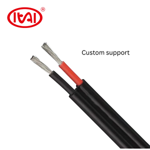 Câble <span class=keywords><strong>Solaire</strong></span> XLPE XLPO en Cuivre Étamé 2.5mm 4mm 6mm 1/1.8kv DC pour Extension de Panneaux Solaires – Fournisseur Direct Usine - Product Image 2
