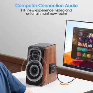 สายเคเบิล AV ขนาด 3.5 มม. เป็น <span class=keywords><strong>RCA</strong></span>, สายส่งสัญญาณเสียง/วิดีโอ ยาว 6.6 ฟุต ตัวเรือนอะลูมิเนียม หัวต่อ <span class=keywords><strong>TRRS</strong></span> ขนาด 1/8 นิ้ว เป็นปลั๊ก <span class=keywords><strong>RCA</strong></span> ตัวผู้ 3 ขา สาย AUX สำหรับเครื่องเล่น DVD - Product Image 2