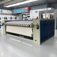Machine à plier les draps de lit d'hôtel industrielle 2M, machine à repasser les draps automatique pour blanchisserie commerciale
