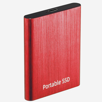Disque dur externe portable mini en métal haute vitesse de 1 To à 16 To, nouveau SSD externe pour ordinateur portable, style brossé, pour le commerce international transfrontalier