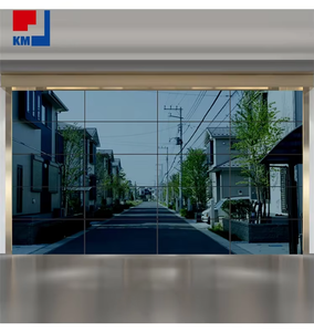 <span class=keywords><strong>Porte</strong></span> de <span class=keywords><strong>garage</strong></span> <span class=keywords><strong>sectionnelle</strong></span> moderne en verre trempé avec cadre en aluminium, <span class=keywords><strong>motorisée</strong></span>, à ouverture automatique vers le haut, portes de sécurité en verre pour la maison - Product Image 2