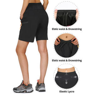 <span class=keywords><strong>Pantaloncini</strong></span> imbottiti <span class=keywords><strong>MTB</strong></span> da donna Shorts traspiranti ad asciugatura rapida con cerniera Cargo Shorts da donna - Product Image 4