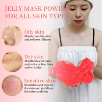 CHUSN Peach Jelly Mask Powder untuk Mencerahkan & Melembapkan Kulit, Pasokan OEM Grosir Salon SPA, Perawatan Wajah Antioksidan