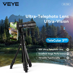 Miglior Kit di Lenti Teleobiettivo per Telefono Cellulare, Lunga Focale 50X, Potente Lente Monoculare Teleobiettivo con Treppiede per Smartphone - Product Image 3