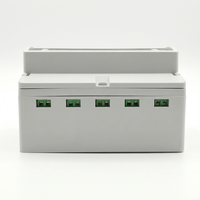 Meter Energi Tiga Fasa DIN Rail AMR IoT 380V 100A Digital KWh Meter untuk Smart Grid dengan Pembacaan Jarak Jauh Cerdas