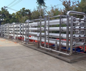Système <span class=keywords><strong>de</strong></span> filtration RO industriel en acier inoxydable à double étage 5000L/H, contrôle PLC, installation <span class=keywords><strong>de</strong></span> <span class=keywords><strong>traitement</strong></span> UPW haute pureté, garantie 1 an - Product Image 5