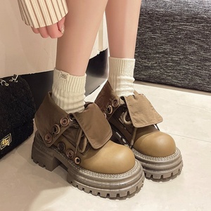 2025 Martin Women's High-Heeled Boots: High-heeled Boots with and Thick Soles, Suitable for Wearing in Cold Winters. - Product Image 3