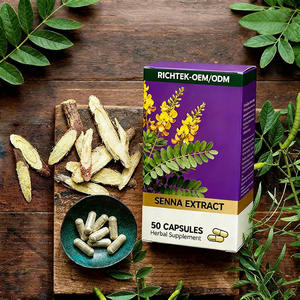 Richtek ODM y OEM, Extracto de Senna Herbal, Suplementos para el Control de Peso y Adelgazamiento, Gestión del Metabolismo, Cápsulas de Extracto de Senna - Product Image 3