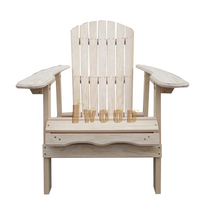 Chaise Adirondack pliante de luxe Belham Living Richmond Curveback en bois de cèdre Shorea