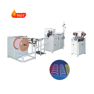 Tốc độ cao nhựa đôi dây xoắn ốc cuộn dây máy làm đôi vòng xoắn ốc dây vòng hình thành máy cho máy tính xách tay dây ràng buộc - Product Image 1
