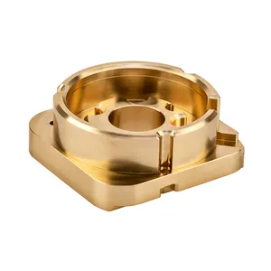 CNC factory custom machining brass red copper rapid prototyping batch high precision mini small parts