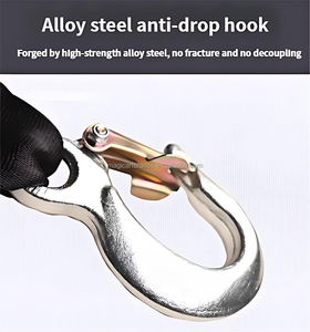 Treuil manuel en acier inoxydable à double vitesse 3200 LBS avec frein manuel, hauteur de <span class=keywords><strong>levage</strong></span> de 30 m, câble en acier pour remorque, <span class=keywords><strong>bateau</strong></span>, <span class=keywords><strong>sangle</strong></span> en <span class=keywords><strong>sangle</strong></span> de ceinture - Product Image 3