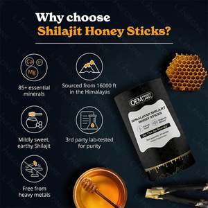 Himalayan shilajit gummies ธรรมชาติบริสุทธิ์สารสกัดจากพืชอาหารเสริมดูแลสุขภาพ oem/odm - Product Image 6