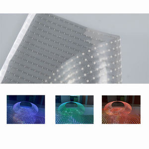 Digital Signal LED High Refresh Rate Transparency Self Adhesive Flexible Video Wall Indoor OEM Display Crystal <b>Film</b> Flim P4 Flim - Product Image 5