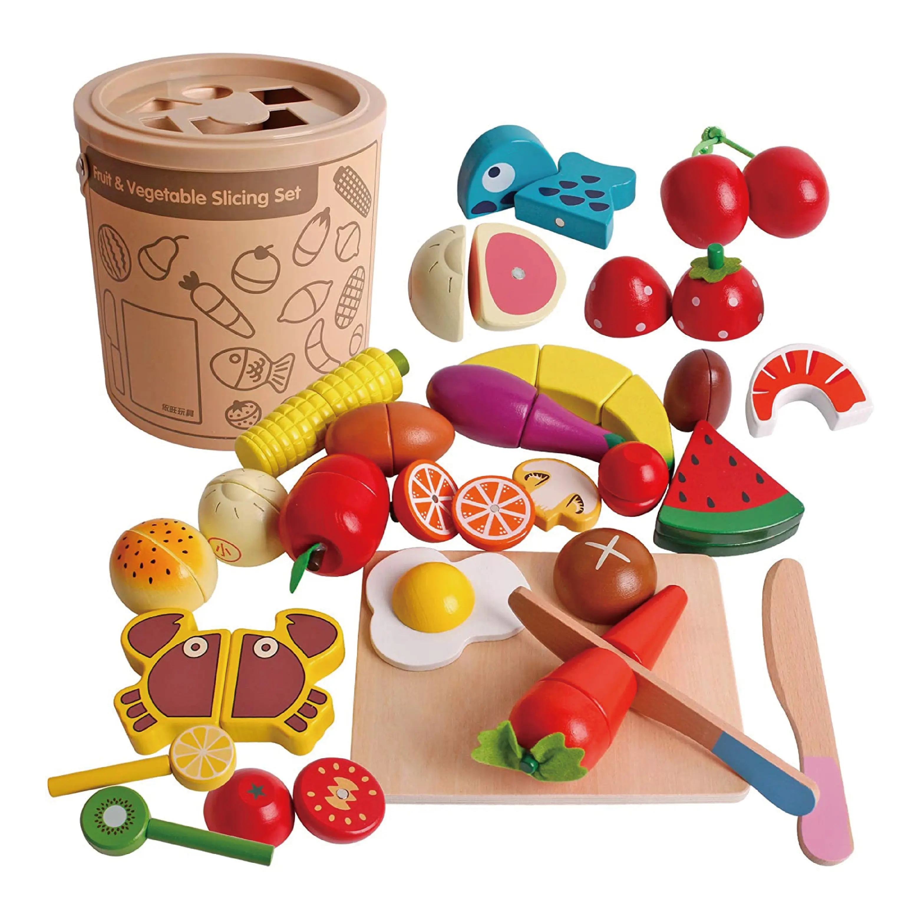 ลดกระหน่ำของเล่นในครัวสำหรับเด็กทารกชุดของเล่นผักเพื่อการศึกษาของเล่นในครัว