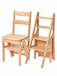 <span class=keywords><strong>Chaise</strong></span> d'échelle pliante multifonctionnelle moderne réglable pour la maison Échelle d'escalade mobile d'intérieur Tabouret à double usage Livraison gratuite - Product Image 5