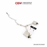Chine Fabricant Nouveau Produit Son Avant Tuyau Catback Soupape D'échappement Silencieux Pour Audi A5 B9 2.0T 2019 +