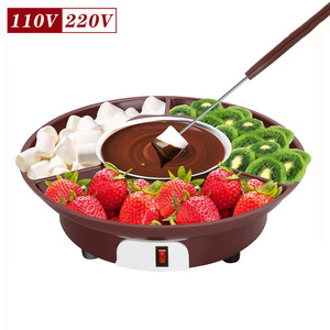 เครื่องละลายช็อกโกแลตไฟฟ้าขนาด 10 <span class=keywords><strong>ออนซ์</strong></span> เครื่องทำช็อกโกแลตฟองดูสำหรับช็อกโกแลตนม ชีส เนย และฟองดู - Product Image 1