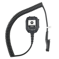 PMMN4131 IMPRES Mikrofon Speaker Jarak Jauh Standar Kompak Mini Mikrofon UL 1 untuk Walkie Talkie Ion R7