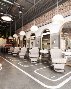 Bespoke Marble and Stainless Steel Boutique Salon Interior Design and Full Furniture Solution - Product Image 2