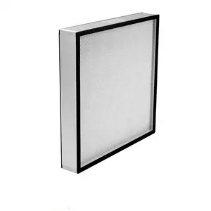 High Quality HVAC Industry HEPA Filter 24x24 Inch Supply AHU Aluminum Frame Air Filter