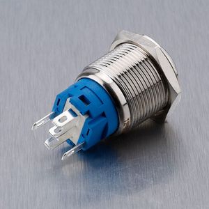 Abilkeen 19mm cao đầu chiếu sáng không thấm nước bằng thép không gỉ đẩy nút chuyển đổi LED momentary đẩy nút Thiết bị chuyển mạch - Product Image 5