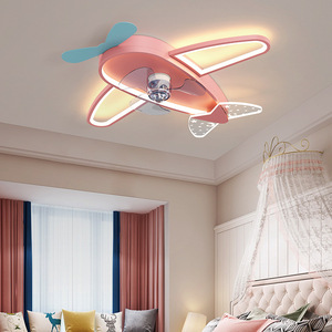 Çocuk Odası Lambası, Popüler Uçak Fanı, Kişiselleştirilmiş Erkek ve Kız Basit Modern Yatak Odası Tavanı - Product Image 4