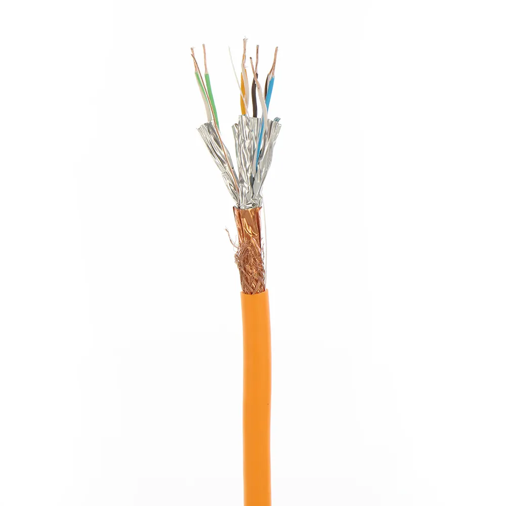 Cat6A Cable Various Colors sftp cat 7 Sftp Cat6A Ethernet Cable 1000ft 305m Roll Price cat6a sftp cable