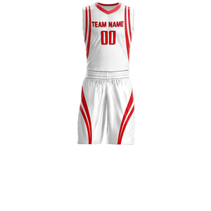 Conjunto de Camiseta y Pantalones Cortos de Baloncesto Europeo CN/GUA, Último Modelo Sublimado, Transpirable, 100% Poliéster 160g, Anti-UV, Secado Rápido, Personalizado - Product Image 1