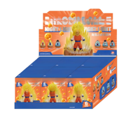 Lot de 12 boîtes en gros – Figurines de collection Dragon Ball Z Anime Japonais Holly Box TCG avec veilleuse – Jouets tendance en boîte mystère