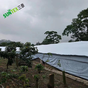 Película de invernadero opaca, película tejida en blanco y negro con longevidad UV para plantar hierbas y hongos - Product Image 6