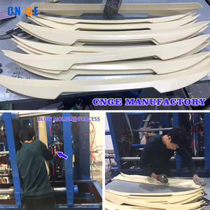 CNGE Design Plastique ABS Brillant Noir ou Fibre <span class=keywords><strong>de</strong></span> Carbone Spoiler arrière extension pour <span class=keywords><strong>BMW</strong></span> <span class=keywords><strong>X2</strong></span> F39 2014-2018 - Product Image 6