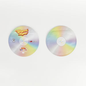 Conception la plus récente personnalisée holographique forme ronde en plastique emballage alimentaire leurre de pêche 3.5g mylar fermeture éclair sac en forme - Product Image 5