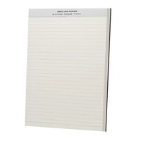 Bloc-notes détachable A4/B5, carnet ligné avec couverture en PP, bloc de brouillon pour étudiants