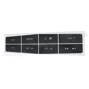 Nouveaux autocollants de réparation pour boutons de commande du volant de voiture pour Ford Mustang 2010 2011 2012 - Product Image 1