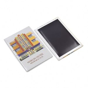 Custom Printed High Quality Souvenir Magnets Original Decoration Scenery Tin Plate Fridge Magnet <b>Sheet</b> - Product Image 1