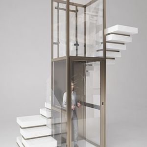 Ascenseur hydraulique <span class=keywords><strong>pour</strong></span> villa panoramique 2-4 étages Personnes handicapées <span class=keywords><strong>Prix</strong></span> bon marché Petite maison ascenseur - Product Image 1