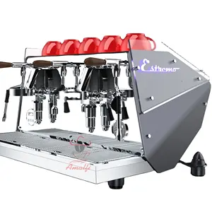 280S-2 Koffiemachines Espresso Groot Volume Dubbele Brouwkop Elektrische Automatische Koffiemachine