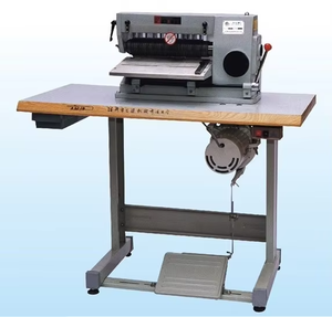 DUOQI Hot Selling High Quality Automatic Leather Strap Belt Cutting Slitting <b>Machine</b> <b>Shoe</b> <b>Making</b> - Product Image 1
