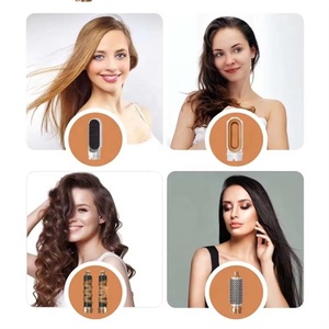 Nouvelle brosse coiffante 5 en 1 à air chaud, sèche-cheveux, boucleur, lisseur, multi-usages - Product Image 4