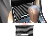 Pour Acura TL 2009 2010 2011 2012 2013 2014 Boîte de rangement pour vitesses, couvercle décoratif, autocollant, accessoires intérieurs de voiture, fibre de carbone