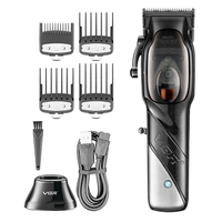 Tondeuse à cheveux professionnelle rechargeable sans fil de machine de coupe de cheveux de salon de VGR-002 pour les hommes
