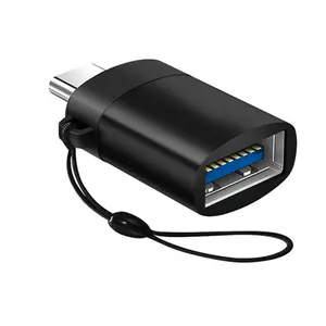 Cina all'ingrosso convertitore OTG a mano libera USB3.0 C adattatore da femmina a OTG adattatore Usb per velocità dati da 5Gbps con catena appesa