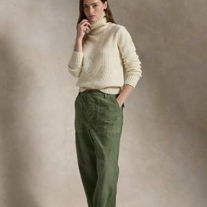 Pull à col roulé personnalisé, pull à manches longues, hauts pulls en tricot épais pour femme vêtements d'hiver - Product Image 3