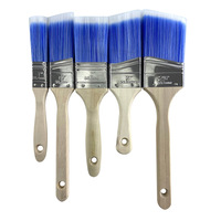 Pinceaux personnalisables Outils de peinture muraux coudés et plats pour la décoration et le design