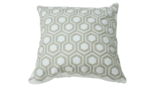 <span class=keywords><strong>Federa</strong></span> in ciniglia a maglia blu <span class=keywords><strong>grigio</strong></span> chiaro strisce geometriche diagonali per uso alberghiero decorazioni per cuscini - Product Image 5