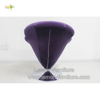 Chaise de loisirs en forme de fleur à succès pour le salon