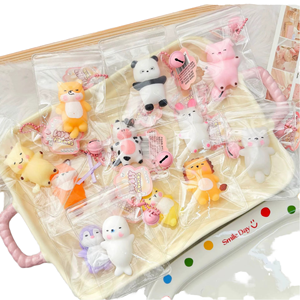 Xin Fun Jouet à presser en silicone, mini, adorable, pendentif anti-stress, 24 couleurs, unisexe, jouets sensoriels, vente en gros 14 - Product Image 1