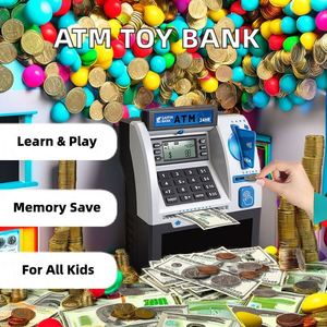Mini cajero automático electrónico ABS Fishboy mejorado con memoria <span class=keywords><strong>de</strong></span> apagado, juguete <span class=keywords><strong>de</strong></span> caja fuerte para niños, almacenamiento <span class=keywords><strong>de</strong></span> tarjetas <span class=keywords><strong>de</strong></span> débito <span class=keywords><strong>de</strong></span> plástico - Product Image 3
