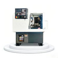 Tour CNC combiné horizontal compact YH15 pour tournage et fraisage, alimentation automatique du métal, petit porte-outils, barre max. 15 mm
